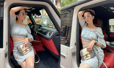 Lệ Quyên khoe dáng chuẩn, người 'dát' toàn đồ hiệu cùng thần thái đỉnh cao