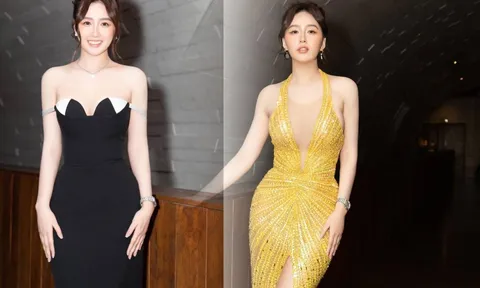 Mai Phương Thúy tái xuất thảm đỏ, khoe nhan sắc cực 'mặn mà' sau ốm dậy