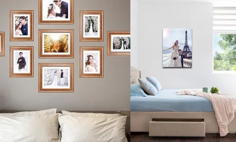 Ảnh cưới tuyệt đối không treo tại những vị trí này trong nhà nếu không muốn vợ chồng lục đục