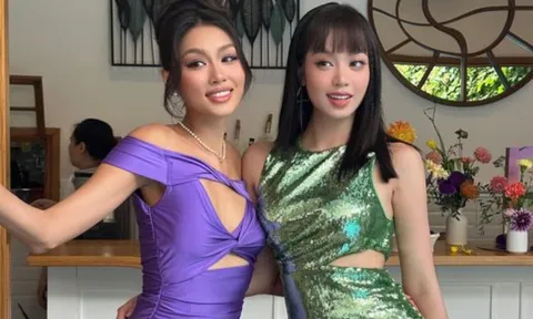 Hoa hậu Thanh Thủy chung khung hình với Thảo Nhi Lê, nhan sắc ai keo hơn ai?