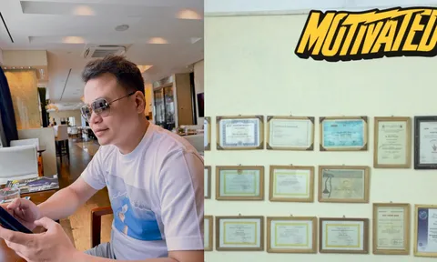 Shark Bình đăng ảnh thời trẻ, đu trend flex khoe bảng thành tích khiến dân tình 'ngả ngửa'