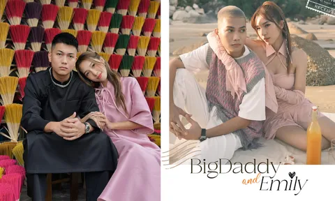 Sau hơn 10 năm bên nhau, BigDaddy và Emily tổ chức lễ cưới vào đầu tháng 8