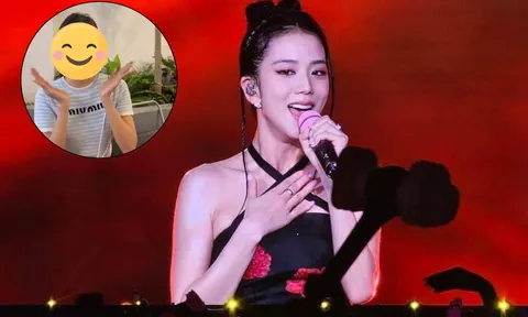 Nàng hậu được hô tên nhiều nhất trong sân khấu của Jisoo tại Hà Nội khiến cả khán giả nước ngoài thắc mắc?