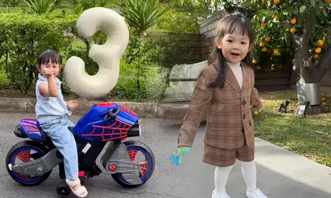 Ái nữ nhà Cường Đô La lái 'siêu xe' ăn mừng tuổi mới, một chi tiết chuẩn con nhà nòi