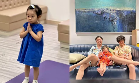 Cường Đô La chia sẻ khoảnh khắc đáng yêu của con gái, nhìn biểu cảm của Suchin khiến dân mạng đồng loạt bật cười
