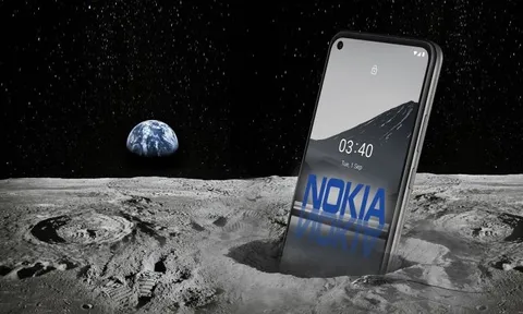 Nokia sẽ đưa mạng 4G lên mặt trăng vào cuối năm nay