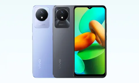 Vivo Y02A ra mắt với thiết kế đơn giản, màn hình 6,51 inch, pin 5.000 mAh