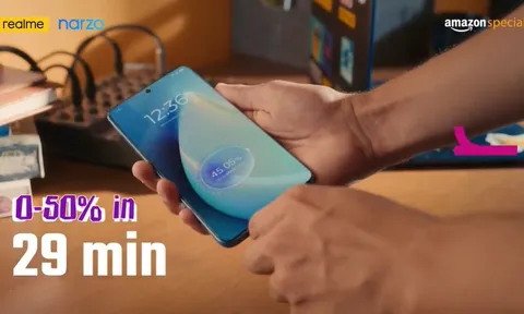 Realme Narzo N55 cũng có Mini Capsule giống Dynamic Island của iPhone 14 Pro
