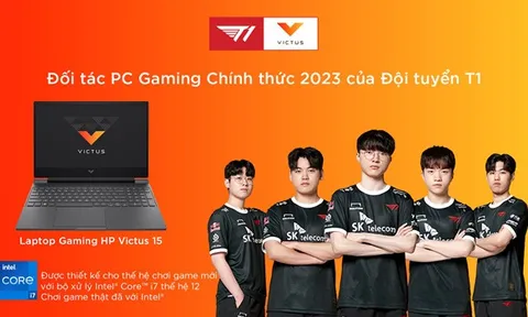 HP Victus là đối tác PC gaming chính thức 2023 của đội tuyển T1