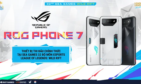ASUS Republic of Gamers là nhà tài trợ thiết bị thi đấu chính thức tại SEA Games 32 bộ môn eSports PUBG Mobile, Liên Minh Huyền Thoại: Tốc Chiến và Valorant