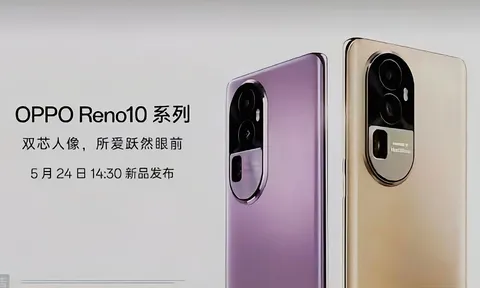 OPPO Reno 10 series ấn định ngày ra mắt, thiết kế độc đáo với cụm camera lạ mắt