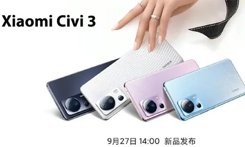 Xiaomi Civi 3 sắp ra mắt với trang bị ‘khủng long’, đối đầu trực tiếp với Galaxy S23 Ultra