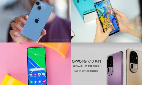 Tin công nghệ trưa 22/5: Giá iPhone 14 và Galaxy S23 giảm kỷ lục, OPPO Reno 10 series sắp ra mắt