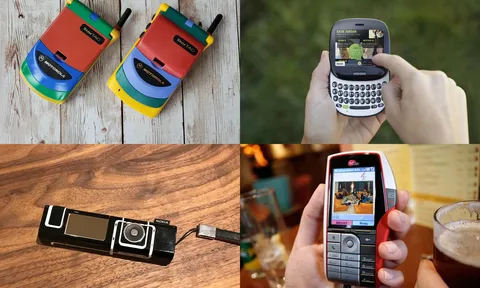 Top 10 điện thoại có thiết kế độc lạ nhất thế giới có thể bạn chưa từng biết đến
