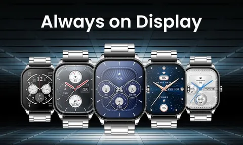 Amazfit Pop 3S ra mắt, giá bằng 1/10 nhưng có thiết kế đẹp, tính năng xịn chẳng kém Apple Watch Series 8