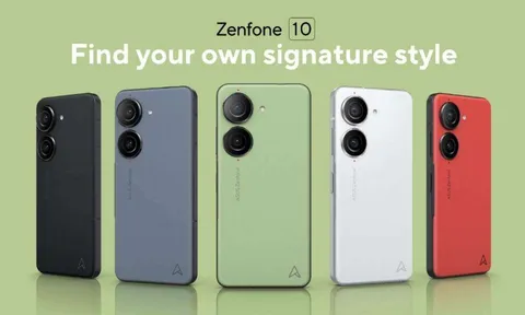 Asus Zenfone 10 ra mắt: Điện thoại nhỏ gọn có hiệu năng ‘khủng’ nhất thế giới, ‘đá bay’ Galaxy S23 Ultra