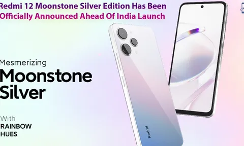 Redmi 12 sắp ra mắt màu Moonstone Silver mới, thiết kế đẹp ‘ăn đứt’ iPhone 14 Pro Max