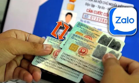 Hướng dẫn đổi thẻ Căn cước công dân qua Zalo đơn giản, chỉ mất 5 phút để thực hiện