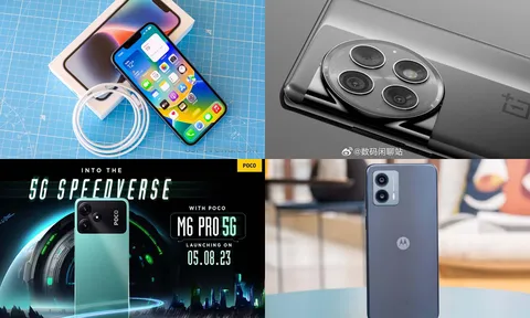 Tin công nghệ trưa 4/8: OnePlus Ace 2 Pro lộ diện, iPhone 14 giảm sâu, Huawei Mate 60 có camera 50MP