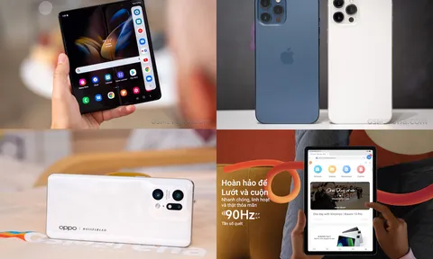 Tin công nghệ trưa 29/9: Galaxy Z Fold4 và OPPO Find X5 Pro giảm 15 triệu, iPhone 12 Pro Max giá rẻ