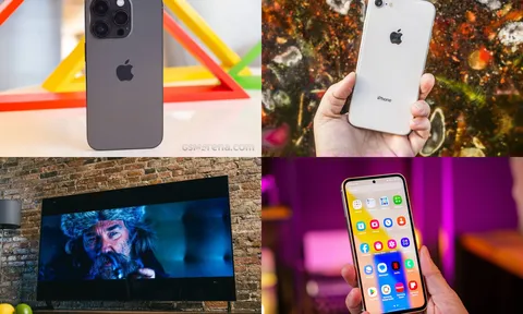 Tin công nghệ trưa 15/1: iPhone 8 giá siêu rẻ, Galaxy S23 FE giá rẻ, iPhone 14 Pro giảm mạnh, 10 năm phát triển TV OLED
