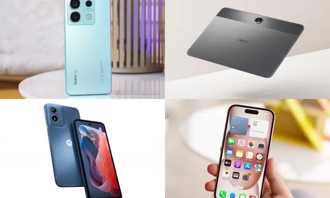 Tin công nghệ trưa 17/1: iPhone 15 giá rẻ, Moto G Play ra mắt, mở hộp Xiaomi Redmi Note 13 Pro 5G, OPPO Pad Neo ra mắt