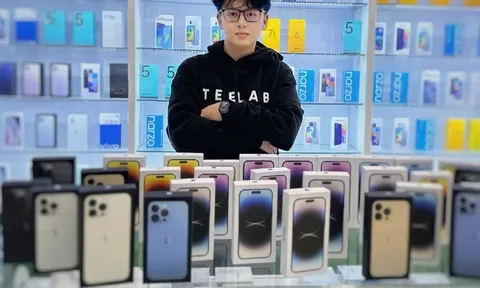 Lê Hoàng Sơn - Cậu bé năng động và đầy nhiệt huyết trong kinh doanh bán điện thoại