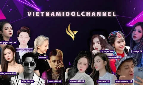 Top 10 Idol Tiktok Live thuộc Công ty Vietnamidol