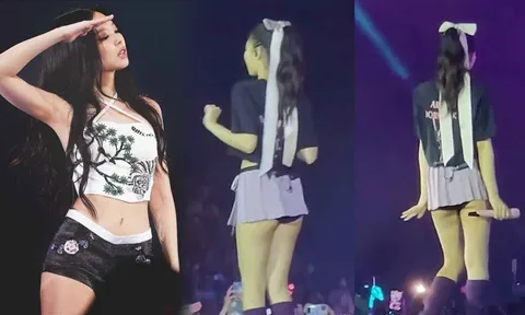Jennie (BlackPink) tiếp tục gây tranh cãi về trang phục phản cảm