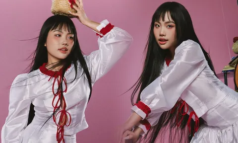 Bỏ cặp mắt kính cận dày cộp, Phương Mỹ Chi 'lột xác' khác lạ ở tuổi 20