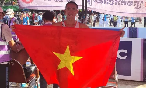 Tiến Sản mở màn ngày 7/5 bằng HCV cho Việt Nam tại SEA Games 32