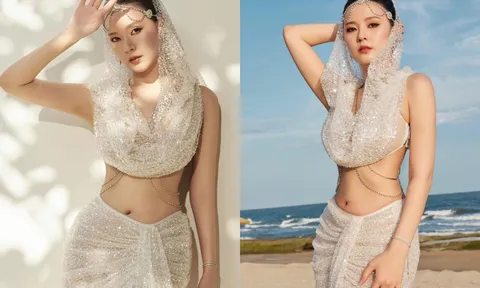 Midu cực cháy với trang phục táo bạo không kém Ngọc Trinh