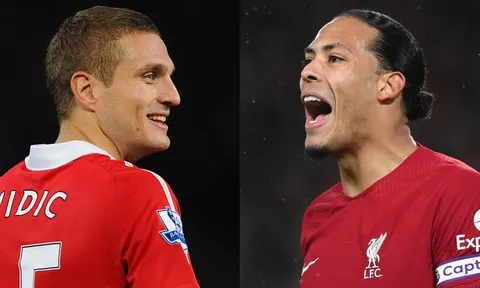 Chơi thảm hoạ trước Arsenal, Van Dijk vẫn được ngợi ca ‘vượt xa’ Vidic
