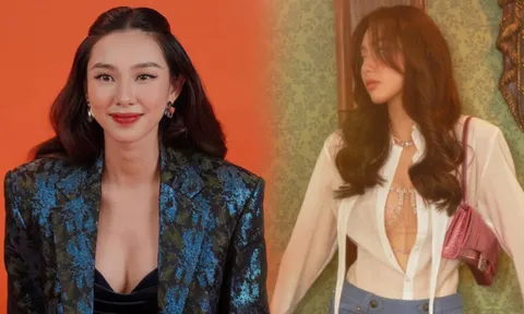 Thùy Tiên chuộng trang phục khoe vòng eo 'thắt cổ chai'