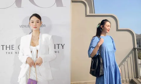 Là 'mẹ bầu' nhà hào môn, Minh Hằng vẫn chăm chỉ làm việc, hễ xuất hiện là gây sốt