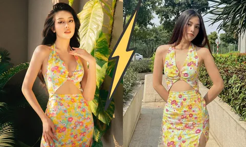 Thanh Thủy đụng hàng 'chan chát' với Tiểu Vy, sắc vóc sau phẫu thuật liệu có lép vế?