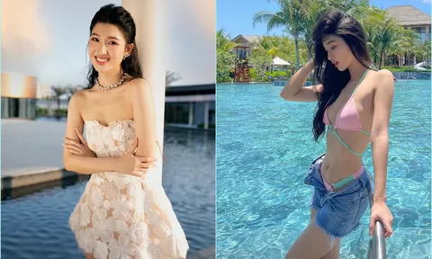 Phương Nhi chào hè với loạt ảnh nóng bỏng, vòng eo 'siêu thực' khiến fan trố mắt