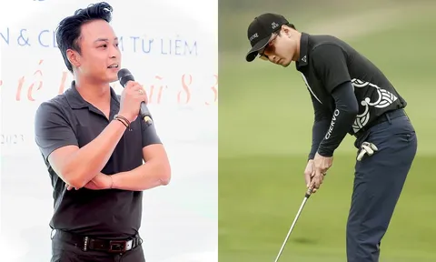 Hồng Đăng check-in sân golf, dòng trạng thái mới gây chú ý