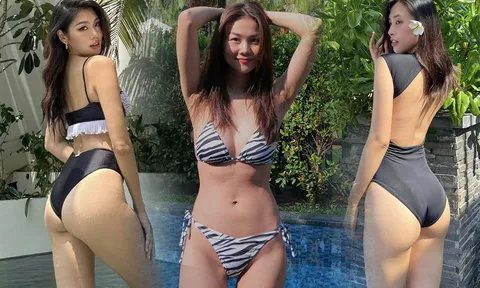 Dàn mỹ nhân Việt chào hè: Thanh Hằng diện bikini bé xíu, Thảo Nhi Lê 'đốt mắt'