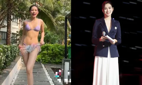 Video: Đỗ Thị Hà catwalk tại hồ bơi, gặp phải sự cố khiến dân tình bật cười