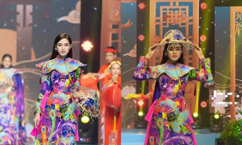 Video: Đỗ Thị Hà xứng danh 'đệ nhất mỹ nhân' khi diện áo dài, thần thái khiến bao người mê đắm
