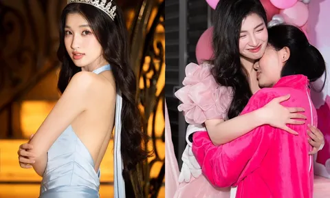 Phương Nhi bật khóc trong tiệc sinh nhật, hóa ra là vì món quà đặc biệt của 'bà trùm hoa hậu'