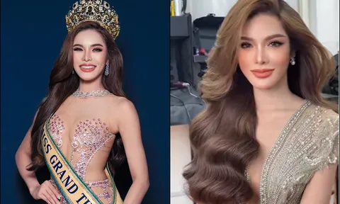 Video: Chiêm ngưỡng nhan sắc 'siêu thực' của tân Miss Grand Thailand 2023 qua CAM thường