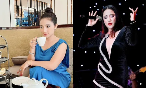 Cát Tường chăm 'đốt mắt' dân tình khi diện đồ gợi cảm, sắc vóc U50 chẳng kém gái son