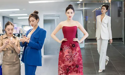 Video: Đỗ Thị Hà chuẩn nữ tổng tài, khí chất băng lãnh suốt 1 ngày làm việc 
