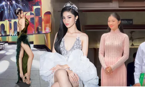 Video: Minh Kiên diện áo dài nền nã đi khai giảng, là sinh viên nhưng xuất hiện như minh tinh