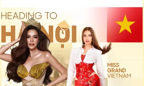 Video: Lê Hoàng Phương ra sân bay, bừng khí thế gia nhập đường đua Miss Grand International 2023