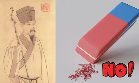 Không có bút xóa, người xưa làm gì khi viết sai chính tả: Câu trả lời khiến ngày nay phải trầm trồ!