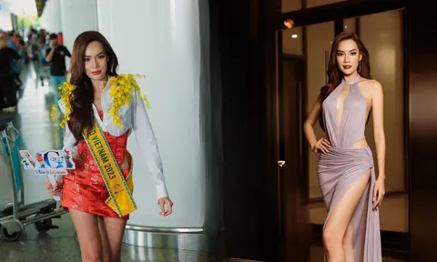 Video: Lê Hoàng Phương tặng quà cho hội chị em Miss Grand, chuẩn 'Miss ngoại giao'