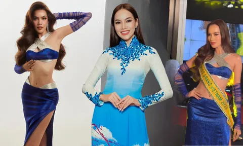 Video: Lê Hoàng Phương khoe chân 'kiếm Nhật', càn quét tiệc tối Miss Grand International 2023